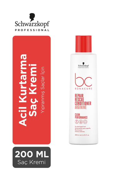 BC Clean Acil Kurtarma Saç Kremi 200ml küçük görsel 4