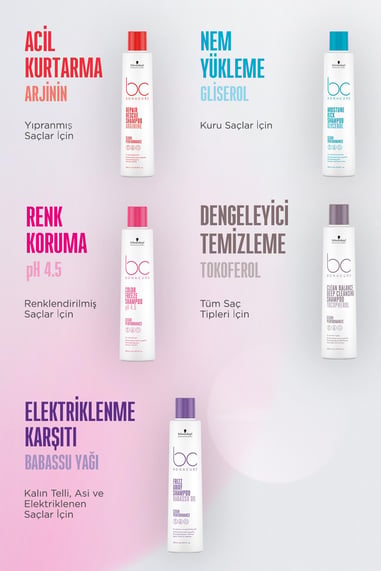 BC Clean Acil Kurtarma Şampuanı 250ml