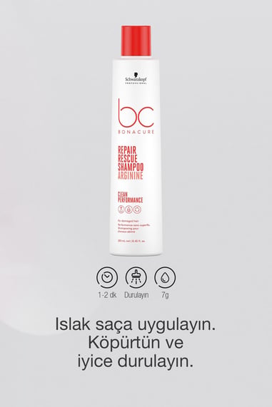 BC Clean Acil Kurtarma Şampuanı 250ml küçük görsel 2