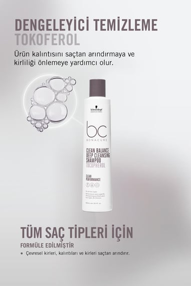 BC Clean Dengeleyici Derin Temizleme Şampuanı 250ml küçük görsel 4