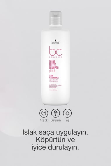 BC Clean Renk Koruyucu Gümüş Şampuan 1000ml küçük görsel 2
