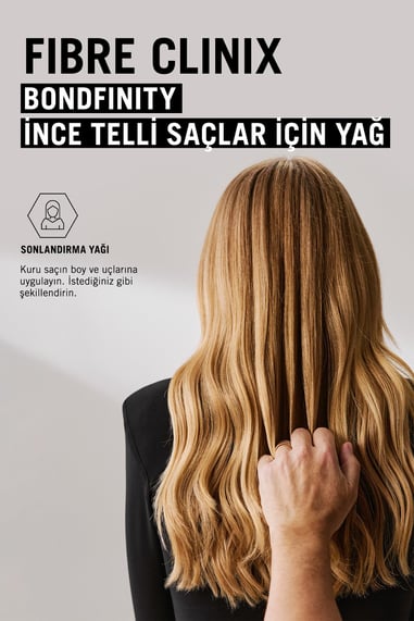 Fibre Clinix Bağ Güçlendirici Yağ - İnce Telli Saçlar İçin 100ml küçük görsel 2