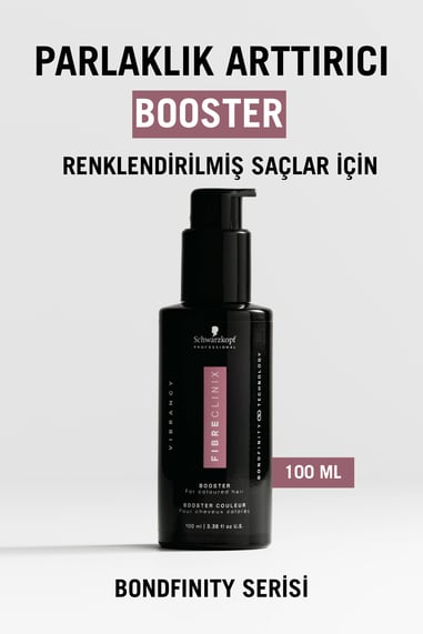 Fibre Clinix Parlaklık Artırıcı Booster Renklendirilmiş Saçlar İçin 100ml