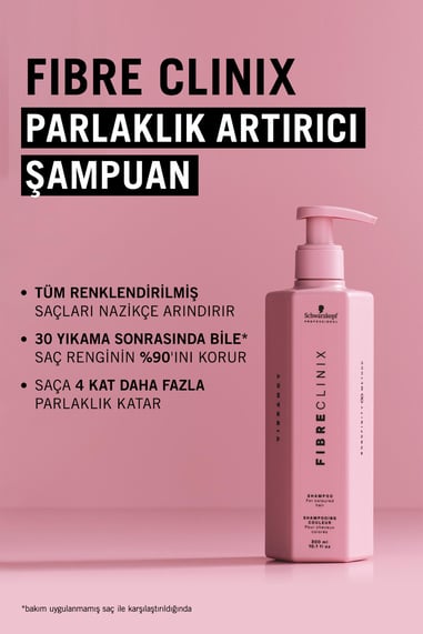 Fibre Clinix Parlaklık Artırıcı Şampuan 300ml küçük görsel 4
