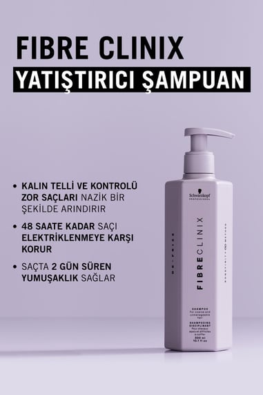 Fibre Clinix Yatıştırıcı Şampuan 300ml küçük görsel 3