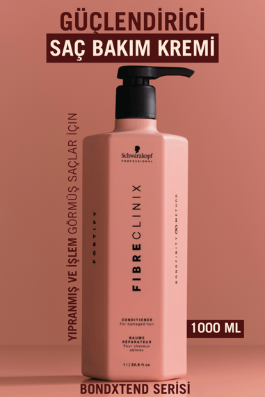 Fibre Clinix Yıpranmış ve İşlem Görmüş Saçlar İçin Güçlendirici Şampuan 1000ml küçük görsel 2