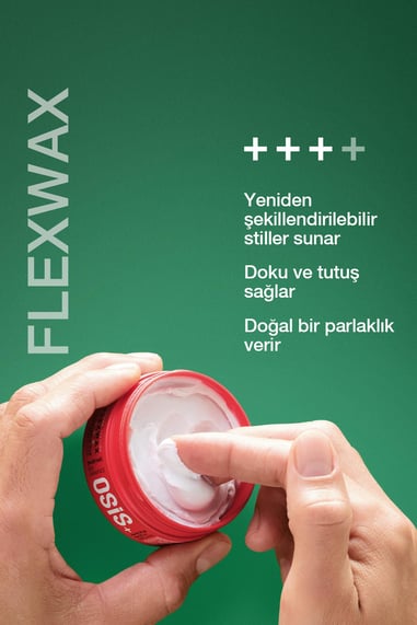 OSIS Flexwax 85ml Tutucu Wax küçük görsel 2