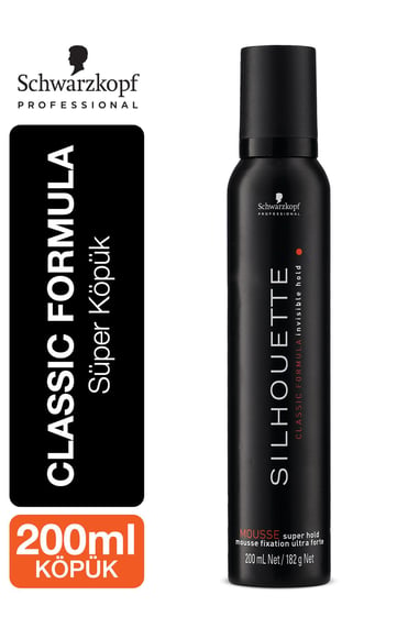 Silhouette Super Hold Köpük 200ml